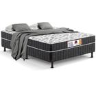 Cama Box Casal Conjugado Ortopédico 45Cm 138x188x45 Inmetro - Serra Negra