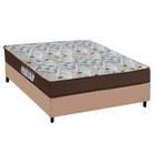 Cama Box Casal Iso 150 Espuma D45 138x188 Bege - Ortobom