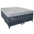 Cama Box Casal King Size 193x203x72cm Primeline Gel Gazin Colchões Megasul