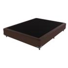 Cama Box Casal Marrom Comfort Prime 138x188