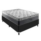 Cama Box Casal Preto Palermo de Molas Ensacadas Portobel