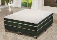 Cama Box Casal Queen Mola Ensacada Altura Colchão 32cm Jade