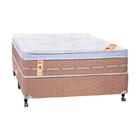 Cama Box + Colchão Castor Casal Premium Niponpedic One Face Tecnopedic 138x188x59cm