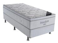 Cama box + Colchão Freedom Solteiro (88x188) - Ortobom