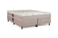 Cama Box - Colchão King Size Class Molas Pocket One Face Castor com Box SI 180x200x65cm