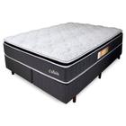 Cama Box + Colchão Queen Relaflex Crown Mola Ensacada 158x198x28cm