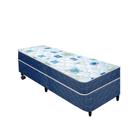 Cama Box + Colchão Solteiro Netsono D28 100x200x55cm