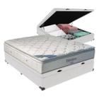 Cama Box com Baú Casal e Colchão Freedom Ortobom D33