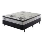 Cama Box com Colchão Casal Ecoflex Smart Verticoil - 128x188