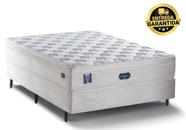 Cama Box com Colchão Casal Simmons Marbella 138x188