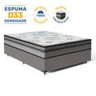 Cama Box com Colchão de Espuma D33 Pillow In Anjos Ortosleep Casal 138 cm