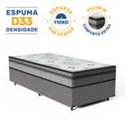 Cama Box com Colchão de Espuma D33 Pillow In Anjos Ortosleep Solteiro King 96 cm