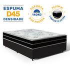 Cama Box com Colchão de Espuma D45 Pillow In Anjos OrtoConfort Casal 138cm