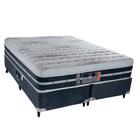 Cama Box com Colchão King Size Silver Star Air Firme Castor 193x203