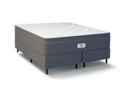 Cama Box com Colchão Queen Size Simmons Platinum Bamboo Experience - 158x198