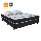 Cama Box Conjugado Casal Estrutura Ortopédica 138x188x43