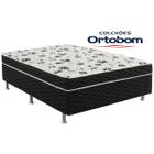 Cama Box Conjugado Casal Ortobom Union Estrutura Ortopédica - (138x188x43)