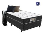 Cama Box Conjugado Solteiro Orto Union Ortopédica Espuma - 88x188x43cm