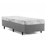 Cama Box de Solteiro Herval Cannes, Espuma D33, 53x88x188 cm