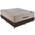 Cama Box e Colchão Airtech SpringPocket Molas Ensacadas Queen Ortobom