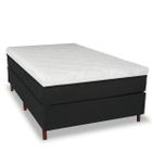 Cama Box e Colchão Magnético Solteiro Infra Vermelho - Slim - Therapy Life