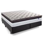 Cama Box Herval Queen Adapt, 73x158x1988 cm, Molas Ensacadas, Chumbo