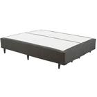 Cama Box KING SIZE Califórniano Bipartido Universal Cosmopolita Cinza - Rajado178x198