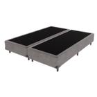 Cama Box King Size Cinza Comfort Prime 193x203