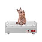 Cama box PET Cachorro / Gato Pequeno Sleep Box Branco (45x55x19) - Pelmex