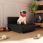 Cama Box Pet Cachorro Porte Menor 60 cm Betoven - Preto