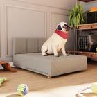 Cama Box Pet Dog Romeu Cachorro Porte Maior 80 Cor Nude - Comprar Moveis em Casa