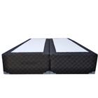 Cama Box Queen Bipartido NK Camas Poliéster Preto 40x158x198