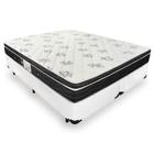 Cama Box Queen + Colchão De Molas - Ortobom - Physical Nanolastic 158cm