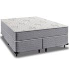 Cama Box Queen + Colchão Espuma Ortopédico D33 Piemonte 158x198x63cm Full - Maestro Colchões