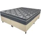 Cama Box Queen Mola Ensacada Gold Dark Bege 158X198X66 Softflex