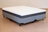 Cama Box Queen Size Bipartida Serenelife - Tecido Alpha 56