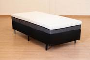 Cama Box Serenelife Solteiro - Corano Preto