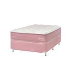 Cama Box Solteirão Bonno Gold Style Pink Molas Ensacadas 108x198x70cm