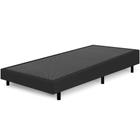 Cama Box Solteiro Anti Refluxo Preto Inclinada 88x188cm BF Colchões