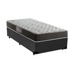 Cama Box Solteiro Colchão Mola Ensacada Acolchões + Box Sintético 64x88x188
