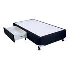 Cama Box Solteiro com Gaveta Mega Black - 078x188 - Solteiro