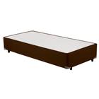 Cama Box SOLTEIRO Corano Marrom - 088x188