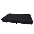 Cama Box Solteiro NK Camas Poliéster Preto 40x78x188