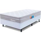 Cama Box Solteiro Premium Molas Ensacadas com Espuma D33 Astronasa 88x188cm BF Colchões