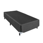 Cama Box Solteiro Preto 96x203x28