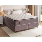 Cama Box Super King Hellen Colchões Molas Ensacadas Forest Master 193x203x71