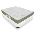 Cama Box Viúva + Colchão De Espuma D33 - Castor - Sleep Max 128cm