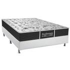 Cama Box Viúva: Colchão Molas Probel Prolastic ProDormir Sleep + Base CRC Courano Branco(128x188)