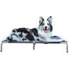 Cama Cachorro Suspensa Caminha Pet Lavável Resistente Tamanho G Preto Mec G