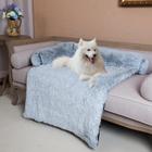 Cama calmante para cães Coohom Pet, protetor de sofá para cães e gatos